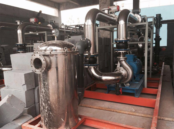 5T/H垃圾滲透液處理安裝現場 黑龍江省佳木斯樺南縣
